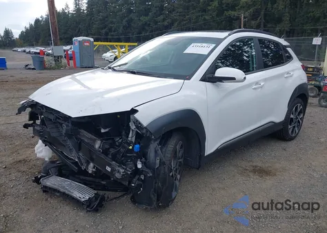 2023 Hyundai Kona Limited z USA, uszkodzony, nr VIN KM8K5CA32PU966756